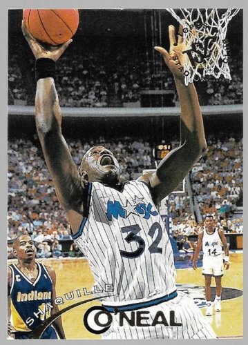 1994-95 Topps Stadium Club Basketball Card #32 Shaquille O'Neal Orlando Magic NM-MT