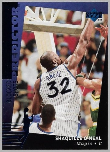 1994-95 Upper Deck Predictor League Leaders Basketball Card #R35 Shaquille O'Neal NM