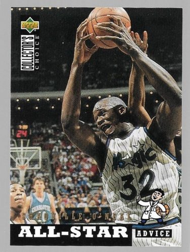 1994-95 Upper Deck Collector's Choice Basketball Card #197 Shaquille O'Neal ASA Orlando Magic NM-MT