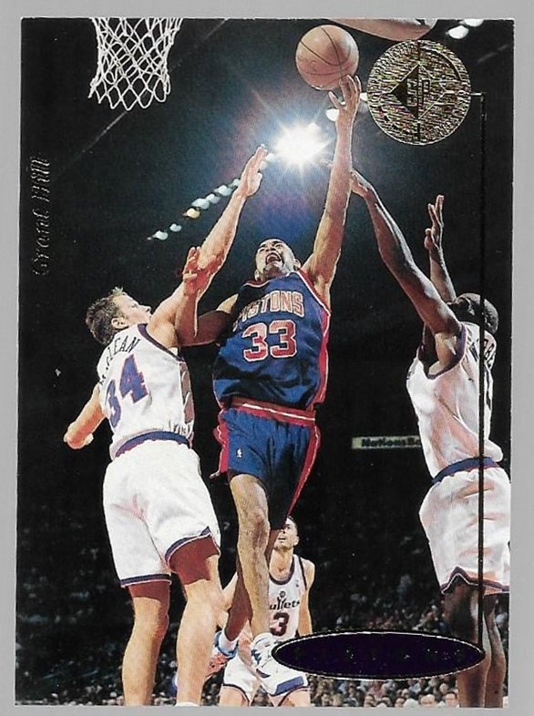 Grant Hill Pistons 1994 SP Upper Deck Foil Basketball Rookie Card