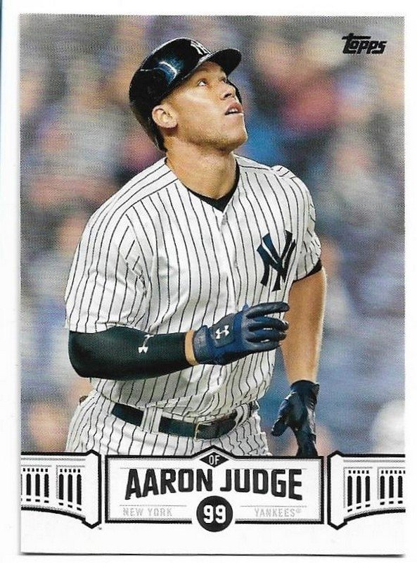 Sold at Auction: (Mint) 2018 Topps Heritage Aaron Judge Rookie #25 Baseball  Card - New York Yankees