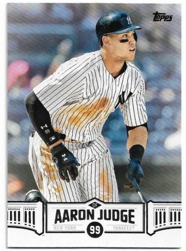 2018 Topps #193 Aaron Judge New York Yankees Baseball Card