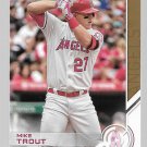2017 Topps Salute Baseball Card #S-25 Mike Trout Los Angeles Angels NM-MT