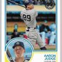 2018 Topps 1983 Baseball Card #83-24 Aaron Judge New York Yankees NM-MT