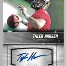 2012 SAGE HIT Autographs Football Card #A109 Tyler Hansen NM
