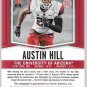 2015 Panini Prizm Draft Picks Autographs Prizms Football Card #248 Austin Hill NM-MT