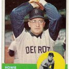 1963 Topps Baseball Card #406 Howie Koplitz Detroit Tigers Good