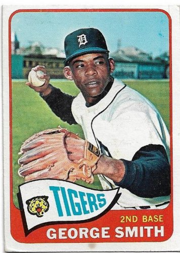 1965 Topps Baseball Card #483 George Smith RC Detroit Tigers VG