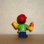 Fisher-Price Handy Manny Holding Rusty the Monkey Wrench PVC Figure Disney Mattel 2007 Loose Used