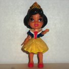 Disney Princess Snow White 3.5" Mini Toddler Doll Figure and the Seven Dwarfs Loose Used