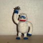 Rudolph the Red Nosed Reindeer Bumble the Abominable Snowman PVC Figure Loose Used