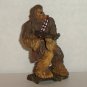 Star Wars Unleashed Chewbacca w/ Crossbow PVC Figure Wookie Warriors Hasbro 2005 Loose Used