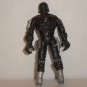 3.75" Soldier Military in Black Outfit Action Figure Loose Used