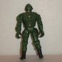 3.75" Soldier Military in Green Communicator Outfit Action Figure Loose Used