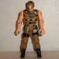3.75" Soldier Military in Sleeveless Khaki Outfit Action Figure Loose Used