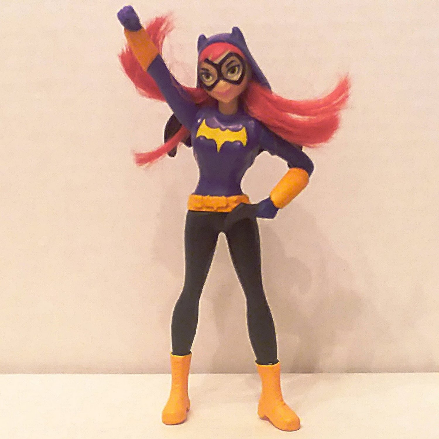 Mcdonald's 2016 Dc Superhero Girls Batgirl Action Figure Happy Meal Toy 