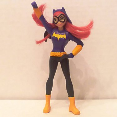 McDonald's 2016 DC Superhero Girls Batgirl Action Figure Happy Meal Toy Comics Loose Used