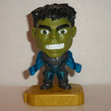 McDonald's 2019 Avengers End Game Team Suit Hulk Figure Happy Meal Toy Marvel Loose Used