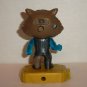 McDonald's 2019 Avengers End Game Team Suit Rocket Raccoon Figure Happy Meal Toy Marvel Loose Used
