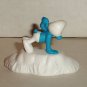 McDonald's 2017 Smurfs The Lost Village Movie Hefty Smurf Figure Only Happy Meal Toy  Loose Used