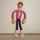 Kid Galaxy Bendos Amy Bendable Figure from Family Set Loose Used
