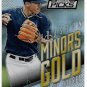 2014 Panini Prizm Perennial Draft Picks Minors Gold Prizms Baseball Card #28 Carlos Correa NM-MT