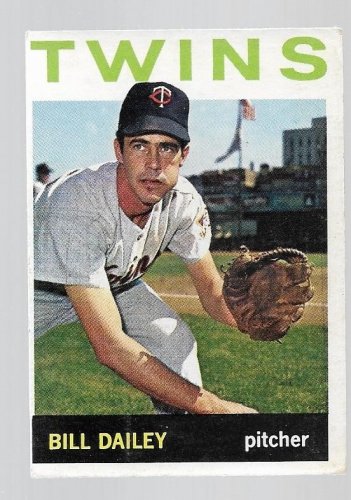 1964 Topps Baseball Card #156 Bill Dailey Minnesota Twins GD
