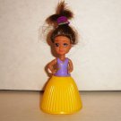 Emco Cupcake Doll Purple and Yellow Loose Used