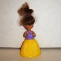 Emco Cupcake Doll Purple and Yellow Loose Used