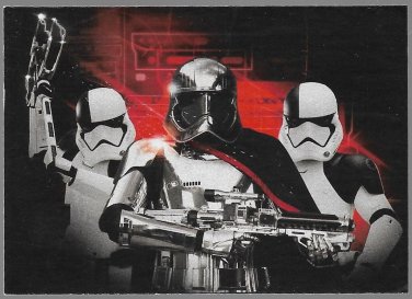 2017 Star Wars Journey to The Last Jedi Darkness Rises Card #6 Captain Phasma