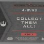 2017 Star Wars Journey to The Last Jedi Blueprints Card #3 A-Wing