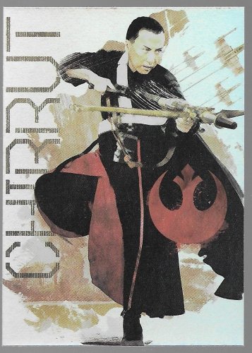 2016 Star Wars Rogue One Mission Briefing Character Foil Card #4 Chirrut