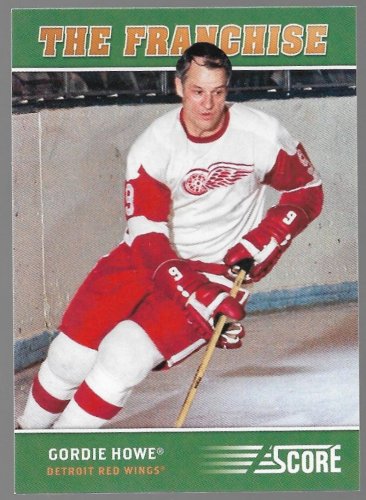 2012-13 Score Franchise Original Six Hockey Card #OS2 Gordie Howe Detroit Red Wings