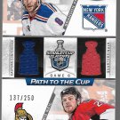 2012-13 Certified Hockey Path to the Cup Quarter Finals Dual Jerseys PCQF27 Brandon Prust/Chris Neil