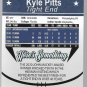 2021 SAGE HIT Red Football Card #125 #116 Kyle Pitts