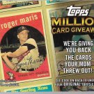 2010 Topps Million Card Giveaway #TMC-17 Roger Maris 1969 Baseball