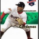 2008 TRISTAR PROjections Green Baseball Card #126 Adrian Cardenas Numbered