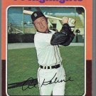 1975 Topps Baseball Card #4 Al Kaline Highlights 3000 Hit Club Detroit Tigers