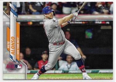 2020 Topps Update #U-187 Pete Alonso All-Star New York Mets