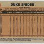 2021 Topps Archives Baseball Card #166 Duke Snider Brooklyn Dodgers