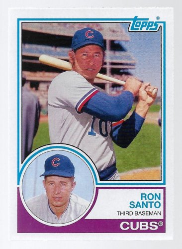 2021 Topps Archives Baseball Card #153 Ron Santo Chicago Cubs