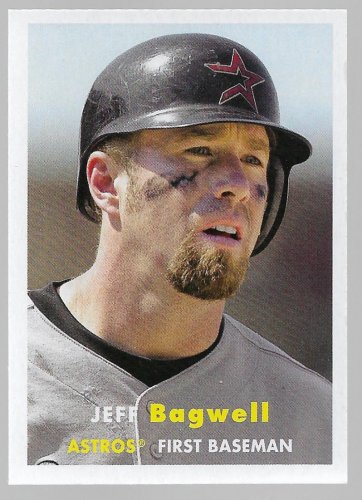 2021 Topps Archives Baseball Card #50 Jeff Bagwell Houston Astros