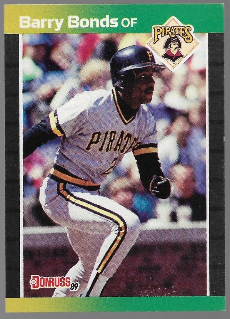 Barry Bonds, Pittsburgh Pirates signed Topps magazine