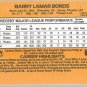 1989 Donruss Baseball Card #92 Barry Bonds Pittsburgh Pirates C