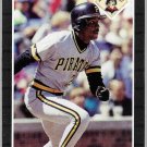 1989 Donruss Baseball Card #92 Barry Bonds Pittsburgh Pirates C