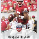 2012 Leaf Young Stars Draft Football Card #77 Russell Wilson NM-MT
