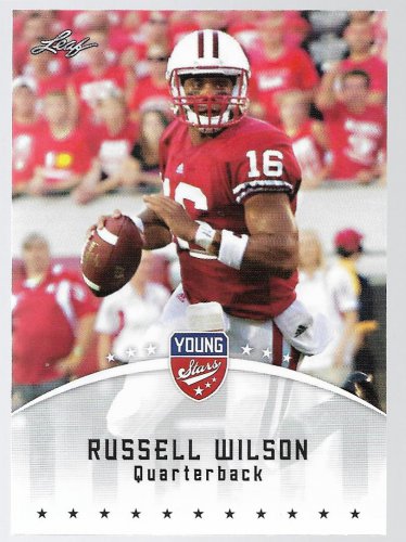 2012 Leaf Young Stars Draft Football Card #77 Russell Wilson NM-MT