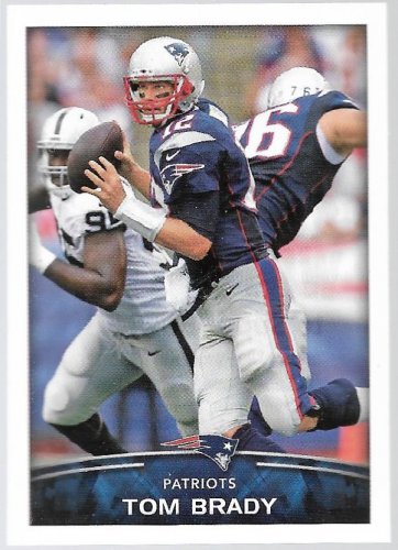 2015 Panini Football Stickers #47 Tom Brady New England Patriots Card