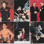 Lot of 13 WWF & WCW Wrestling Cards 1998 Duocards Topps Jim Ross