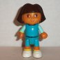Dora The Explorer Mega Bloks Figure Blue Outfit Loose Used